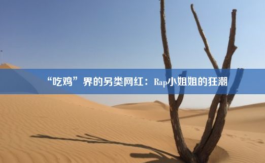 “吃鸡”界的另类网红：Rap小姐姐的狂潮